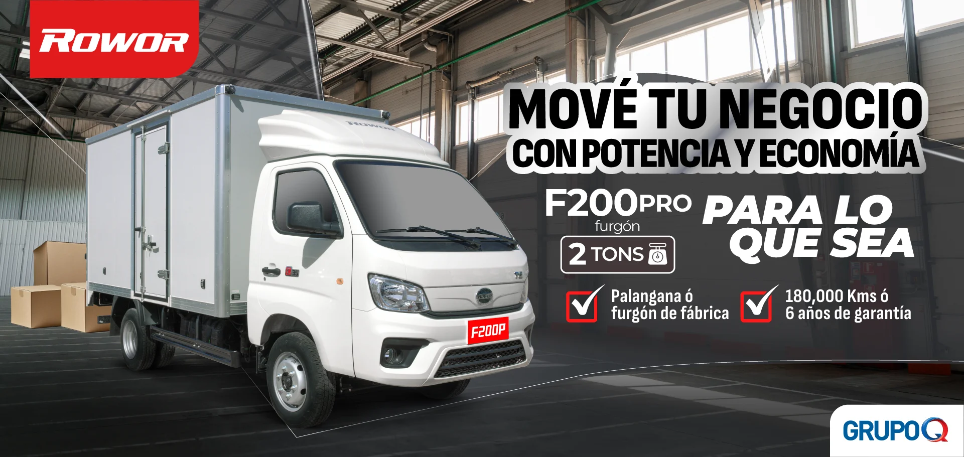 Modelo F200 PRO Furgon - Camiones de alta calidad