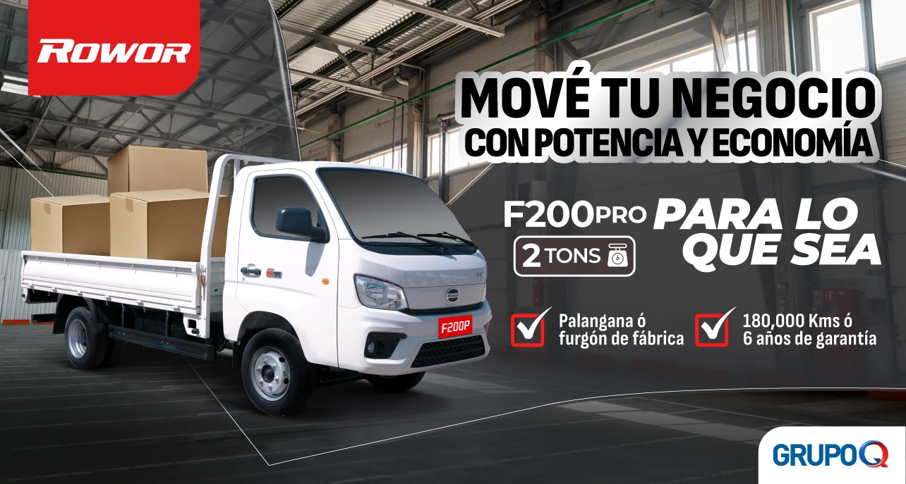 Modelo F200 PRO - Camiones de alta calidad