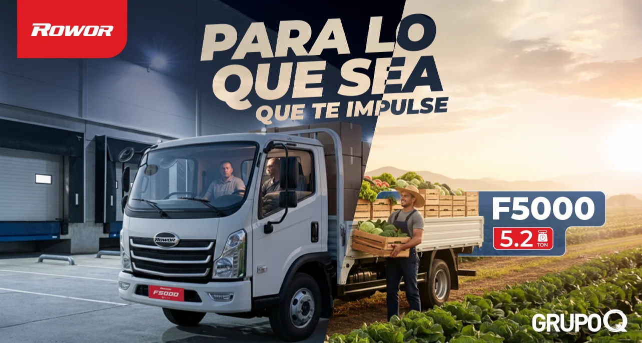 F5000 5.2TON - Camiones de alta calidad - ROWOR Guatemala